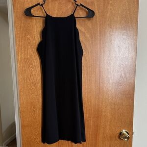 Design Lab Lord & Taylor Black Strapless Dress